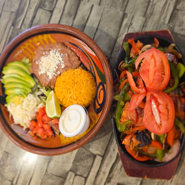 Veggie Fajitas.