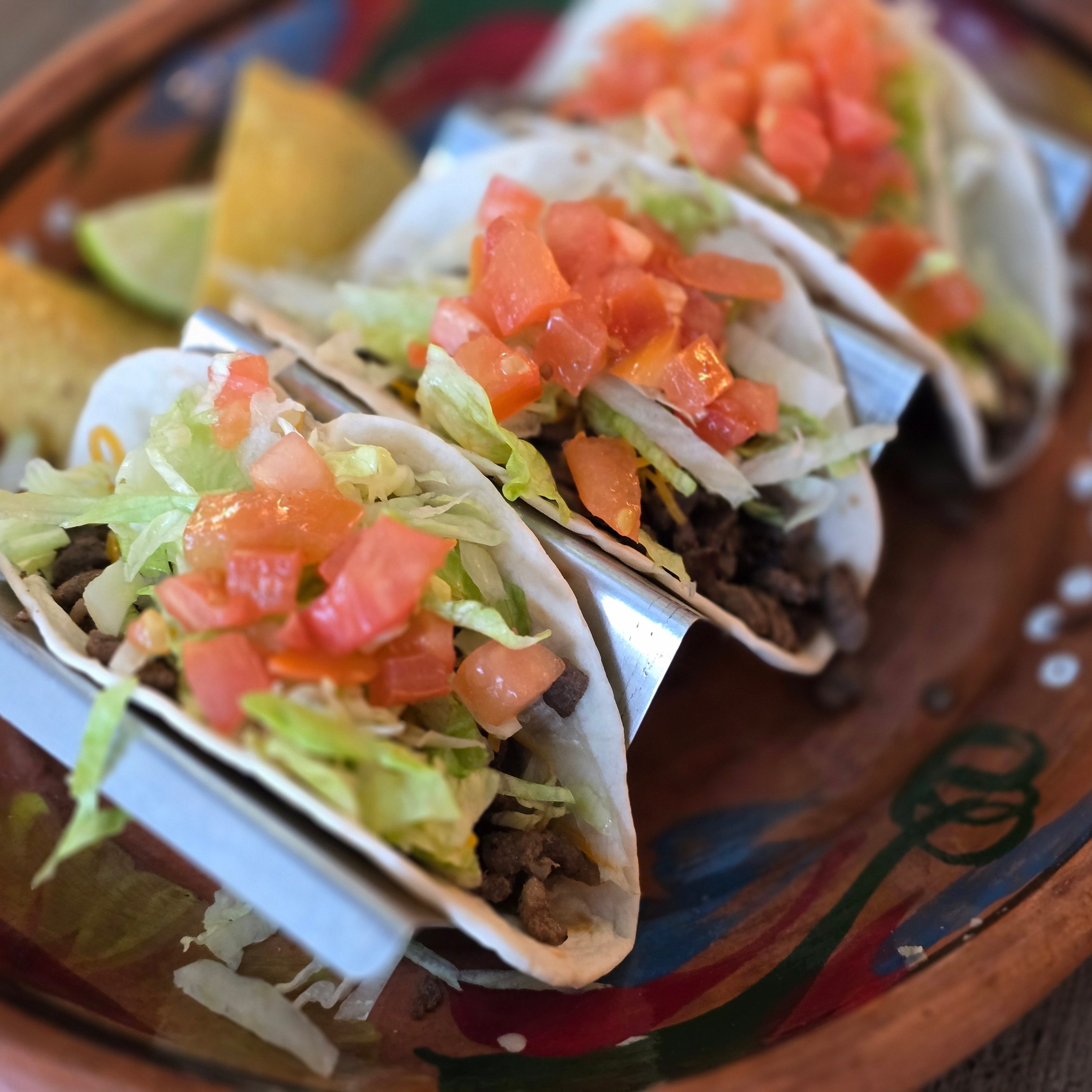 Not So Mexican Tacos.