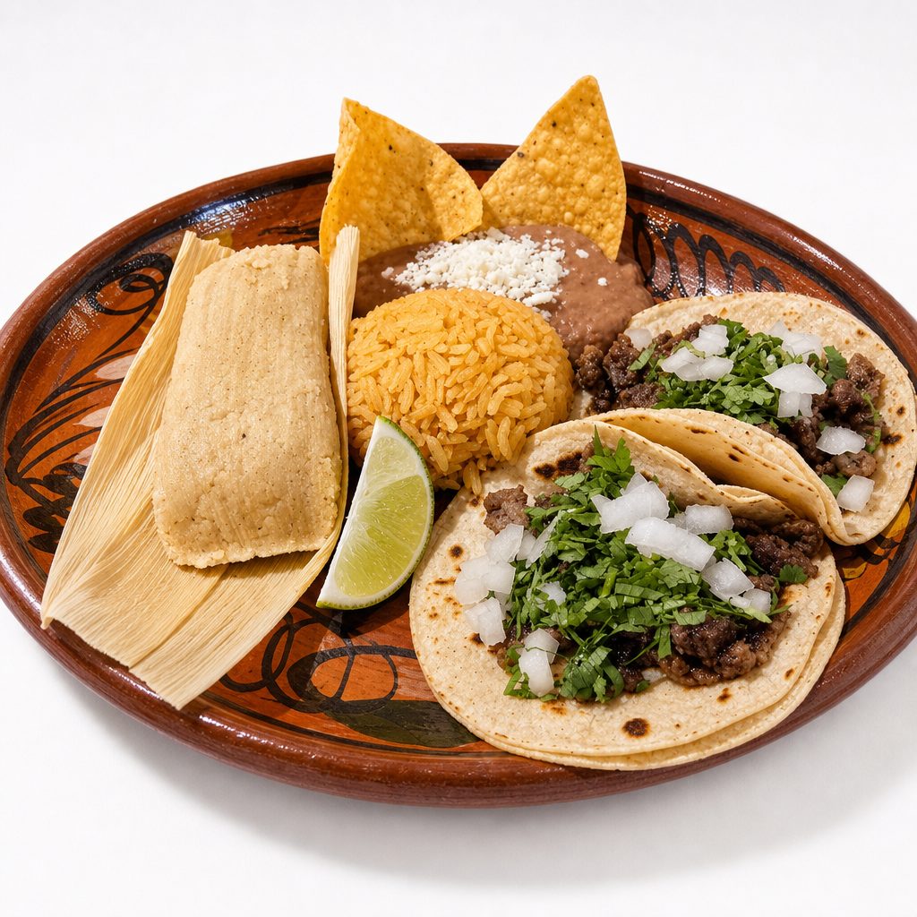Tacos Y Tamal.