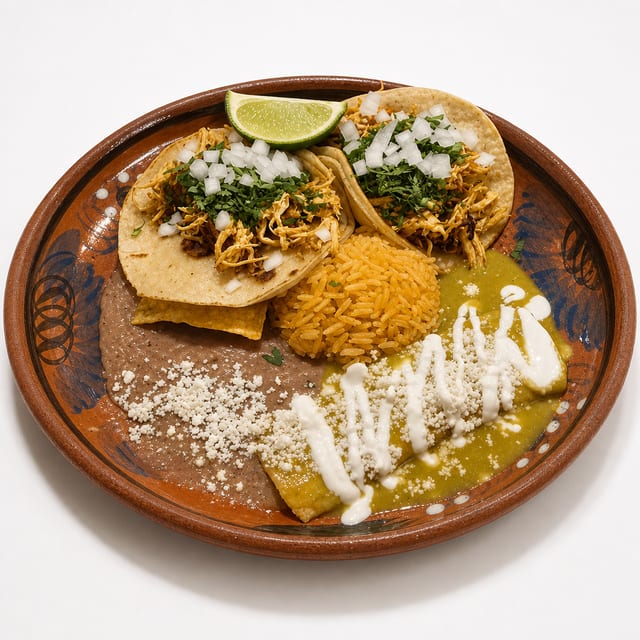 Tacos Y Enchilada.