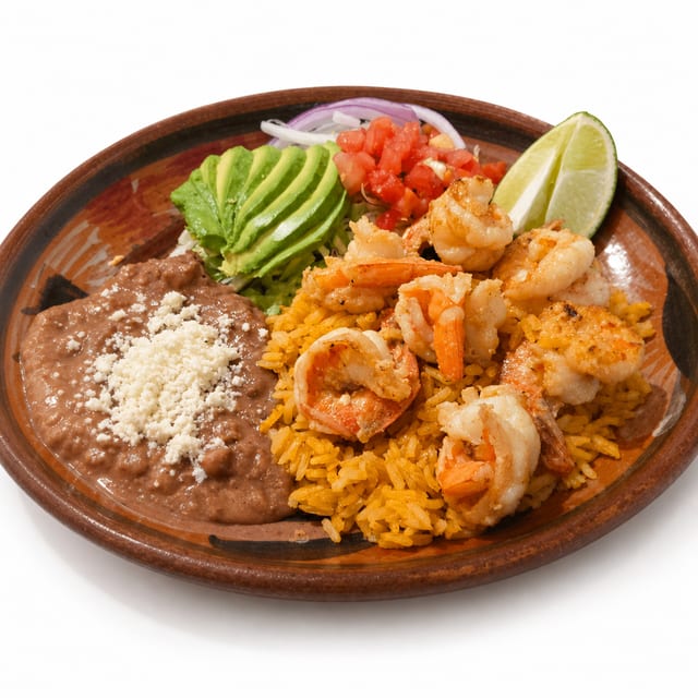 Camarones Al Mojo De Ajo.