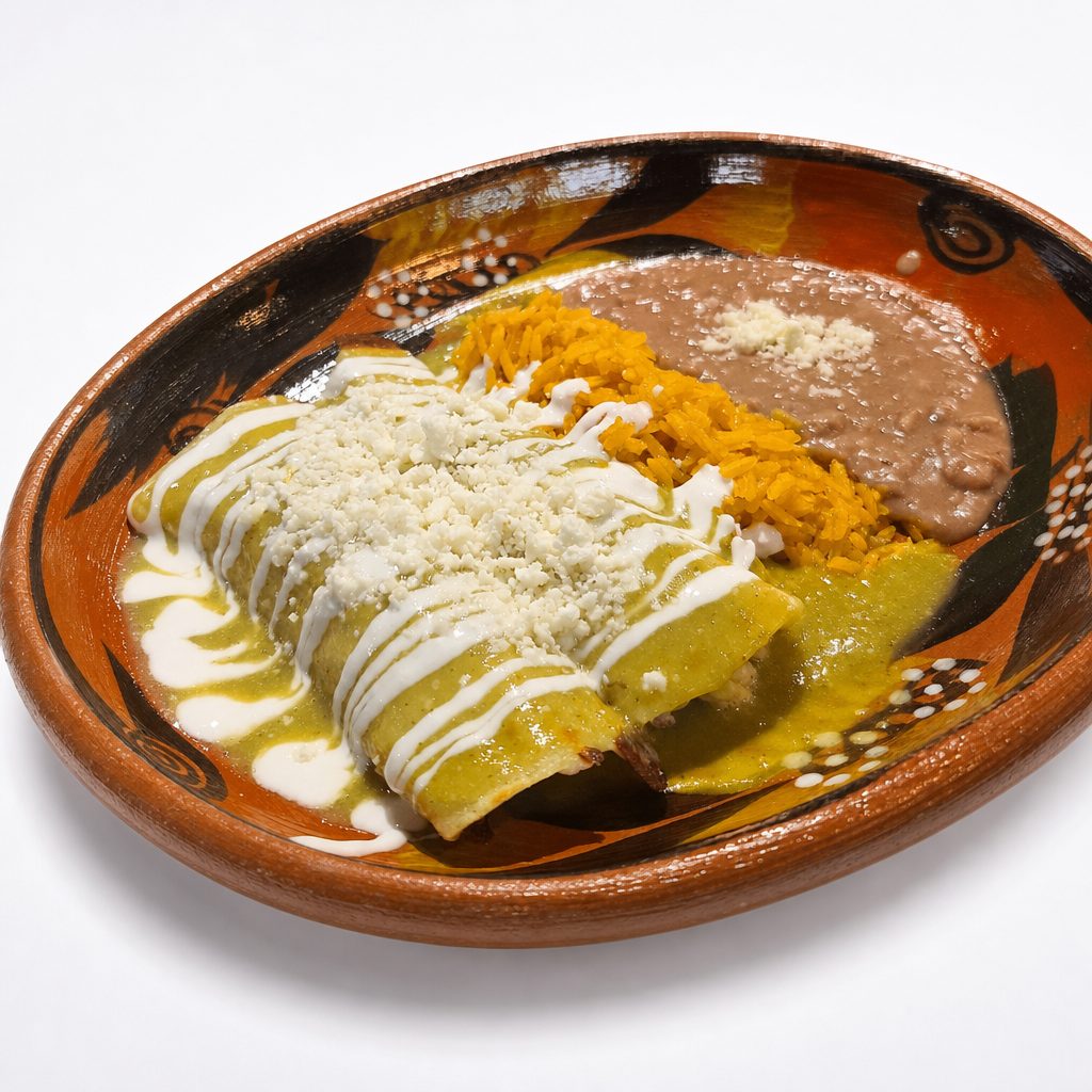Green Enchiladas.