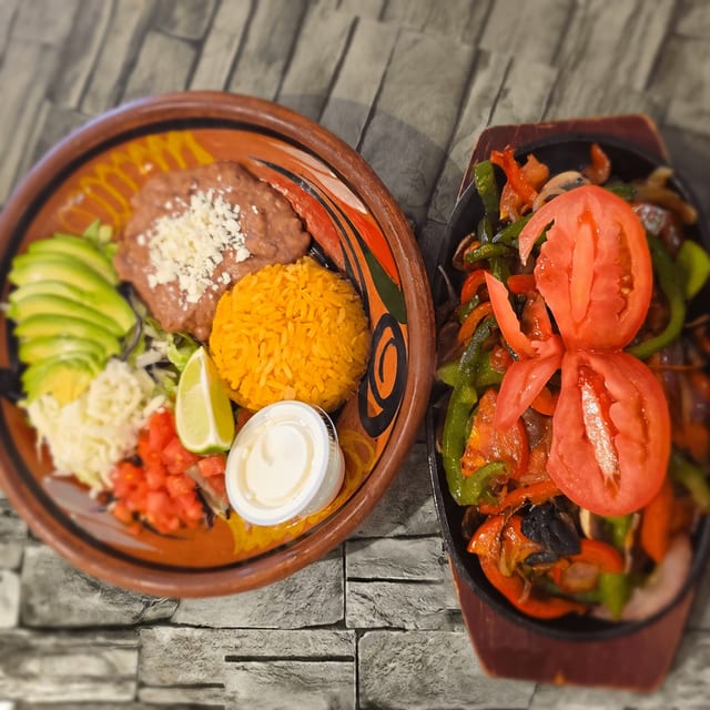 Veggie Fajitas.