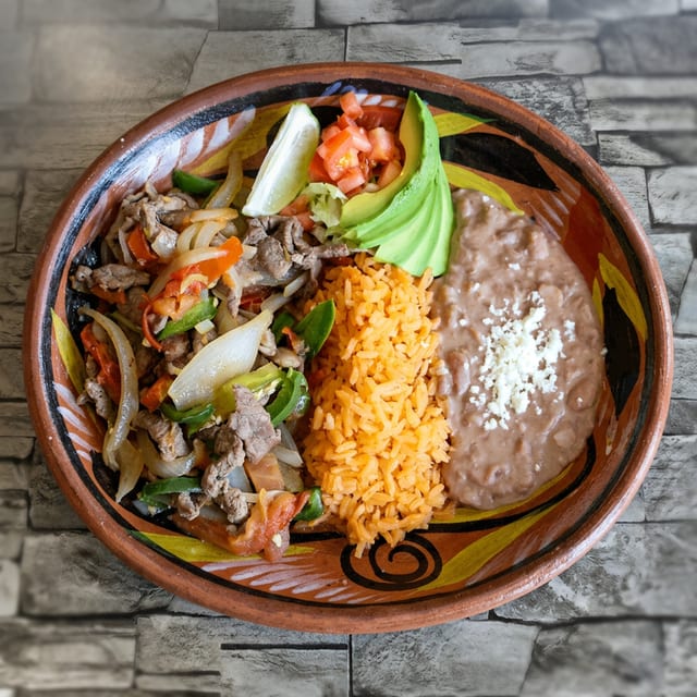 Bistec A la Mexicana.