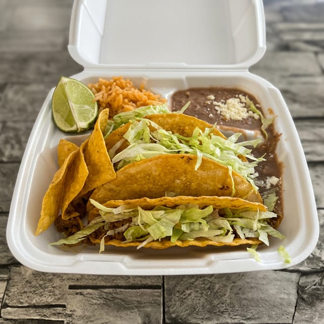Hard Shell Tacos.