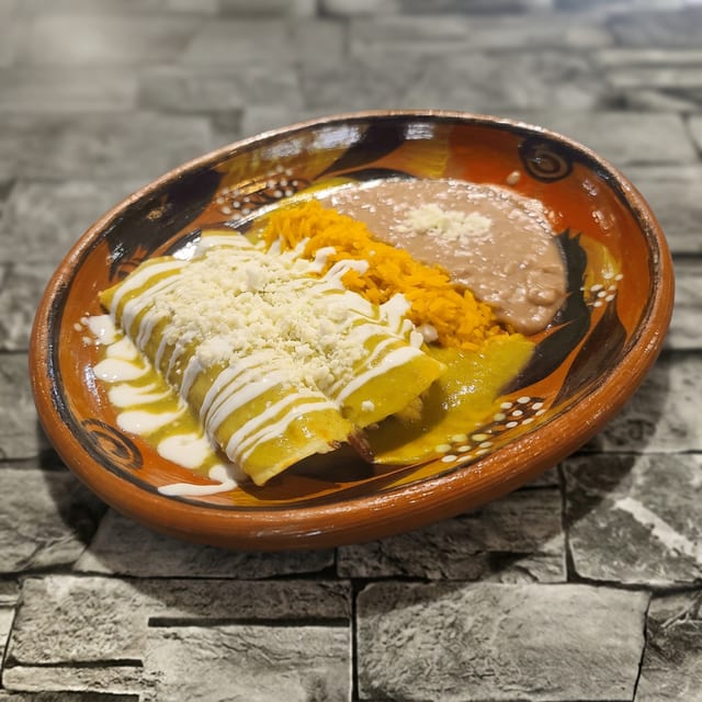 Green Enchiladas.